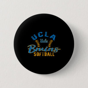 Bóton Redondo 5.08cm Ucla Bruins Softll Vintage Licenciado Oficialmente