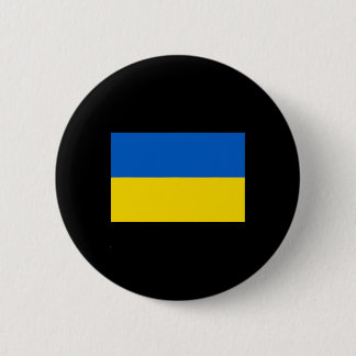 Bóton Redondo 5.08cm Ukraine Flag Design 