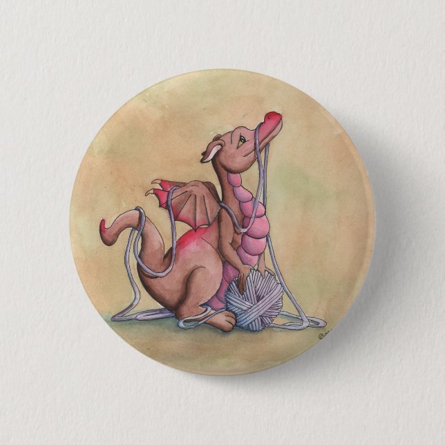 Bóton Redondo 5.08cm Um bom fio (Frente)