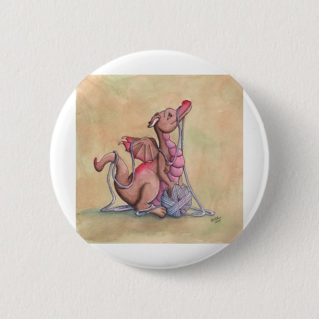 Bóton Redondo 5.08cm Um bom fio (Frente)