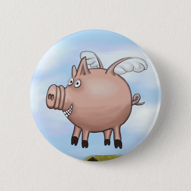 Bóton Redondo 5.08cm Um Dia... Botão (Frente)