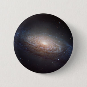 Bóton Redondo 5.08cm Uma galáxia espiral em Leo