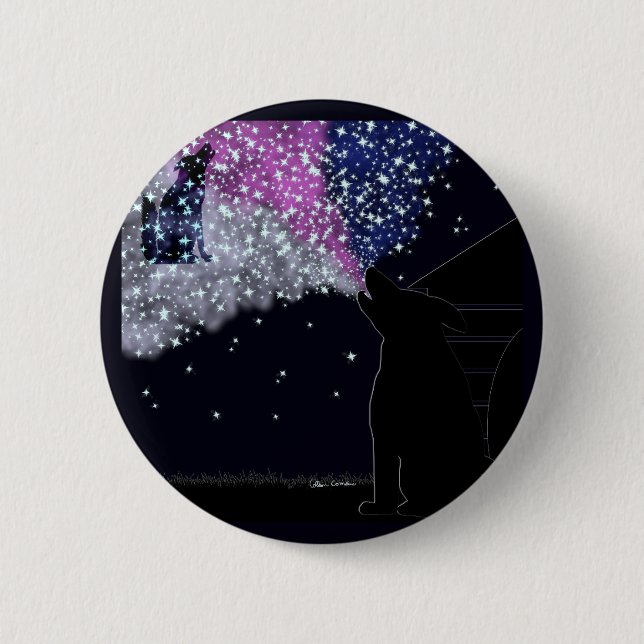 Bóton Redondo 5.08cm Uma noite de verão com Sirius (Frente)
