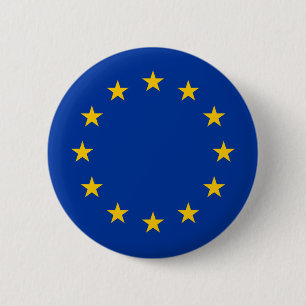 Bóton Redondo 5.08cm União Europeia - a UE embandeira
