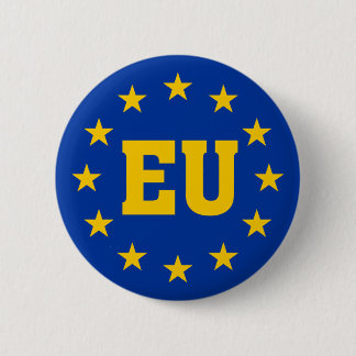 Bóton Redondo 5.08cm União Europeia, Bandeira da UE