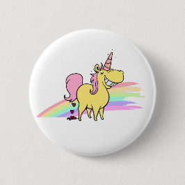Bóton Redondo 5.08cm unicorn button