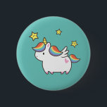 Bóton Redondo 5.08cm Unicorn Pony<br><div class="desc">Divertimento mágico</div>