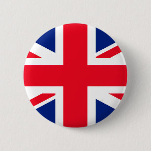Bóton Redondo 5.08cm Union Jack