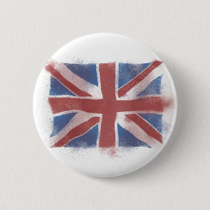 Bóton Redondo 5.08cm Union Jack