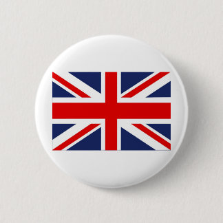 Bóton Redondo 5.08cm Union Jack Flag-Reino Unido