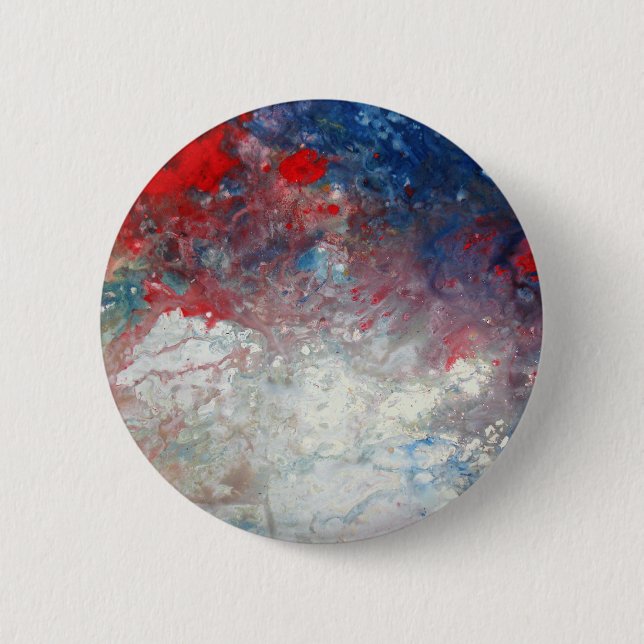 Bóton Redondo 5.08cm Universo - Galáxia - Cosmos - Via Látea (Frente)