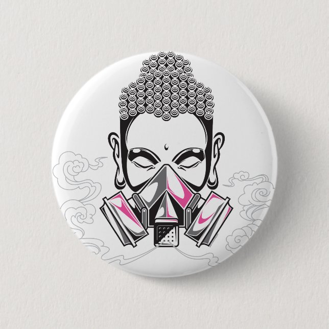 Bóton Redondo 5.08cm Urbano-CleansingDark (Frente)