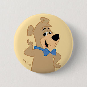 Bóton Redondo 5.08cm Urso Boo-Boo Precoce