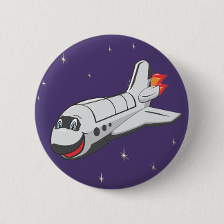 Bóton Redondo 5.08cm Vaivém espacial dos desenhos animados