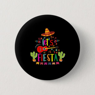 Bóton Redondo 5.08cm Vamos Festejar Cinco De Mayo Guitarra Divertida Me