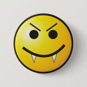 Bóton Redondo 5.08cm Vampiro