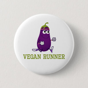 Bóton Redondo 5.08cm Vegan Runner EggPlant