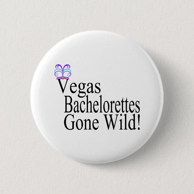 Bóton Redondo 5.08cm Vegas Bachelorettes (Frente)