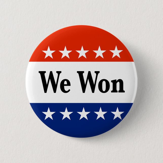 Bóton Redondo 5.08cm Vencemos Eleições 2026 (Frente)