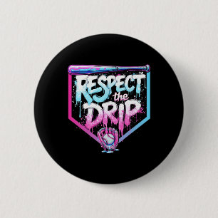 Bóton Redondo 5.08cm Venda O Sorvete De Drip Boys Respeite Os Players D