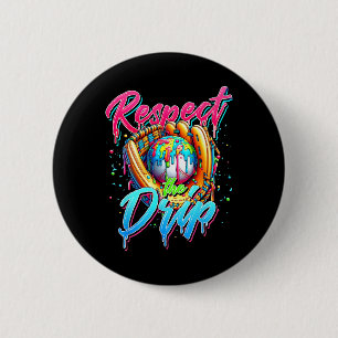 Bóton Redondo 5.08cm Vender Rapazes Drip Sorvete Jovens Respeitam O Dr.