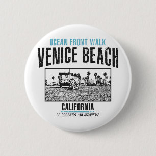 Bóton Redondo 5.08cm Venice Beach