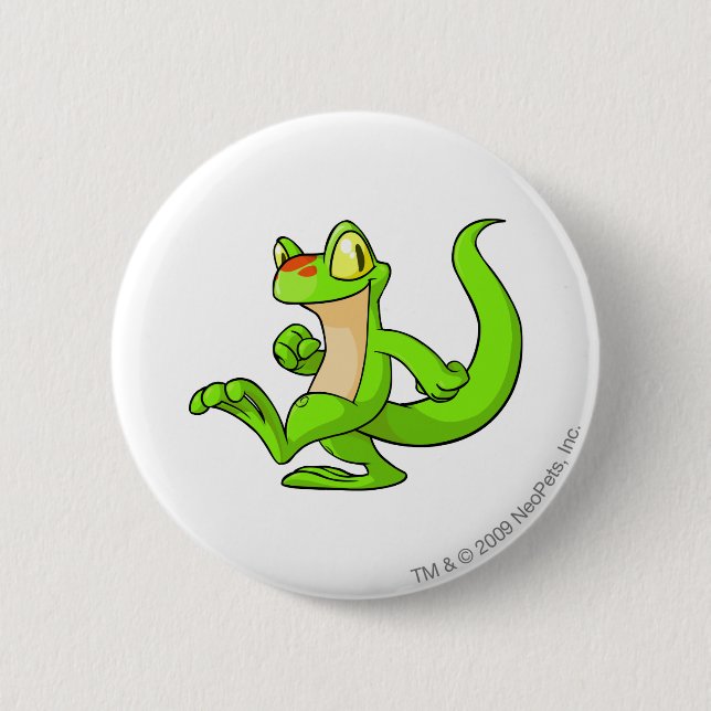 Bóton Redondo 5.08cm Verde de Techo (Frente)