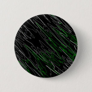Bóton Redondo 5.08cm Verde Preto Marbled