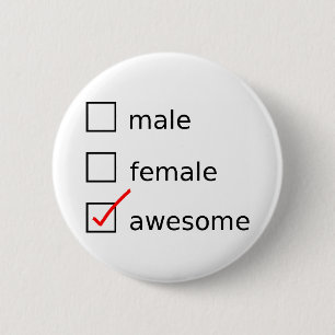 Bóton Redondo 5.08cm Verifique-me abotoam-se para fora