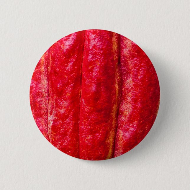 Bóton Redondo 5.08cm vermelho de cacau (Frente)