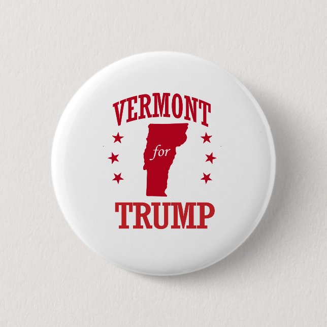 BÓTON REDONDO 5.08CM VERMONT PARA DONALD TRUMP (Frente)