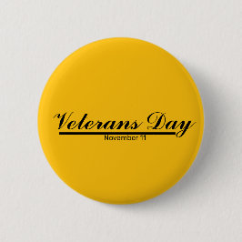Bóton Redondo 5.08cm Veterans Day Buttons