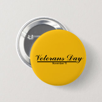 Bóton Redondo 5.08cm Veterans Day Buttons
