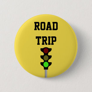 Bóton Redondo 5.08cm Viagem Rodoviária