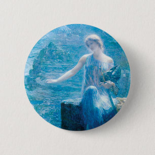 Bóton Redondo 5.08cm Vigil de Edward Robert Hughes