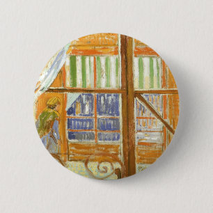 Bóton Redondo 5.08cm Vincent van Gogh - A Vitrine de um Açougue
