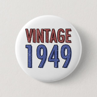 Bóton Redondo 5.08cm Vintage 1949 70 Birthday