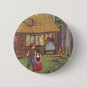 Bóton Redondo 5.08cm Vintage Fairy Tale, Hansel e Gretel por Hauman
