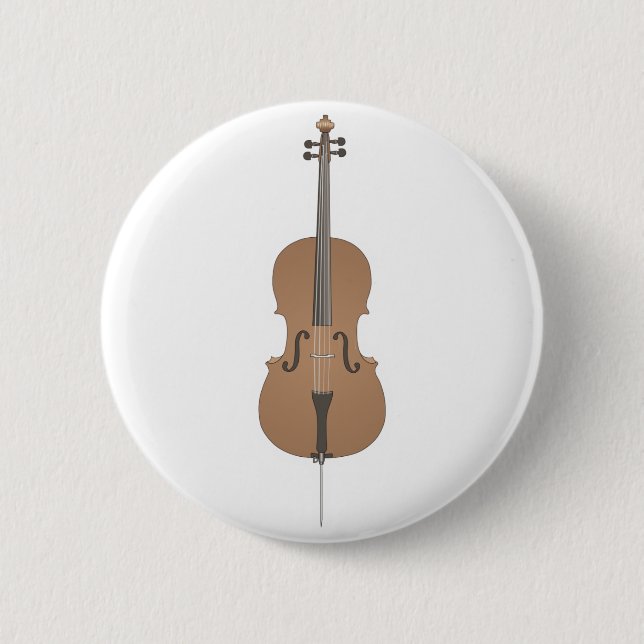 Bóton Redondo 5.08cm violoncelo (Frente)