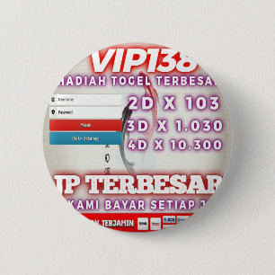 Bóton Redondo 5.08cm VIP138 - Bônus 100% Di depan