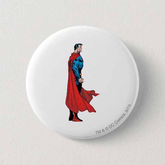 Bóton Redondo 5.08cm Vista de Perfil (Frente)