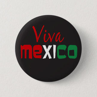 Bóton Redondo 5.08cm Viva México