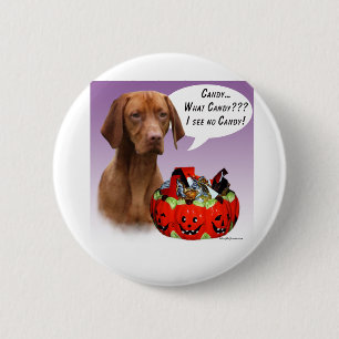 Bóton Redondo 5.08cm Vizsla Halloween Candy