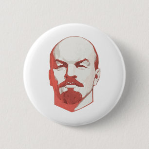 Bóton Redondo 5.08cm Vladimir Lenin