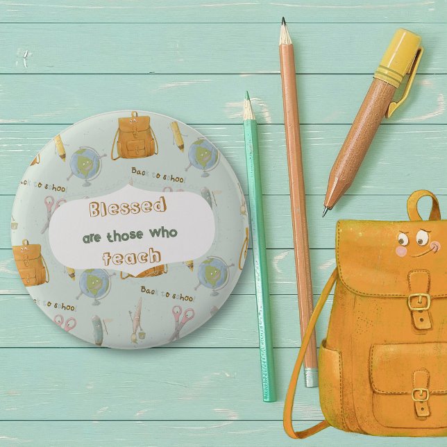 Bóton Redondo 5.08cm Voltar para Amigos da Escola (Criador carregado)