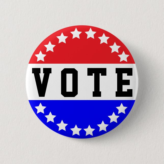 Bóton Redondo 5.08cm VOTAÇÃO!botão (Frente)