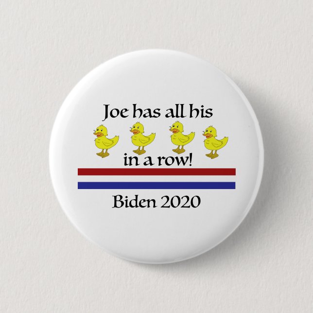 Bóton Redondo 5.08cm Vote Joe Biden 2020 (Frente)