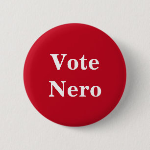 Bóton Redondo 5.08cm Vote Nero - Imperador Romano