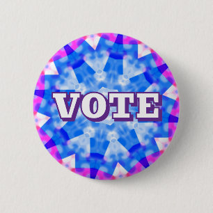 Bóton Redondo 5.08cm VOTE (Você Pode Mudar as Palavras)