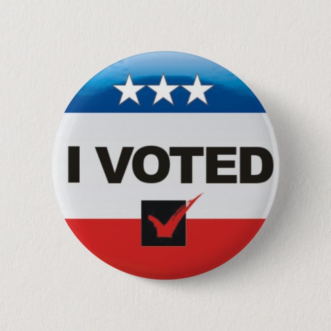 Bóton Redondo 5.08cm Votei Simples no Dia das Eleições 2020, Não Partid (Frente)